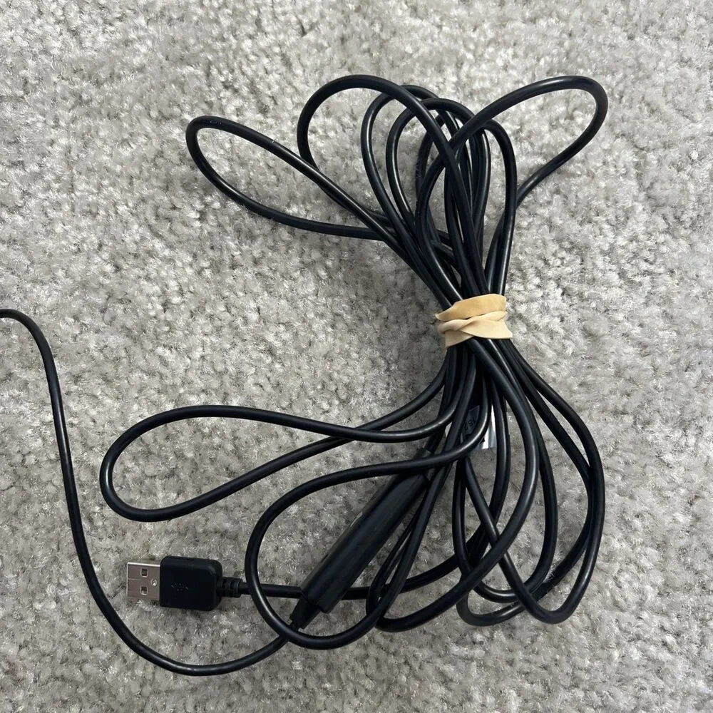 Official Sony PlayStation 3 PS3 Wired USB Chat Headset Microphone Headphones OEM